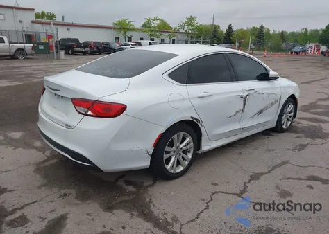 2016 Chrysler 200 Limited z USA, uszkodzony, nr VIN 1C3CCCABXGN162225